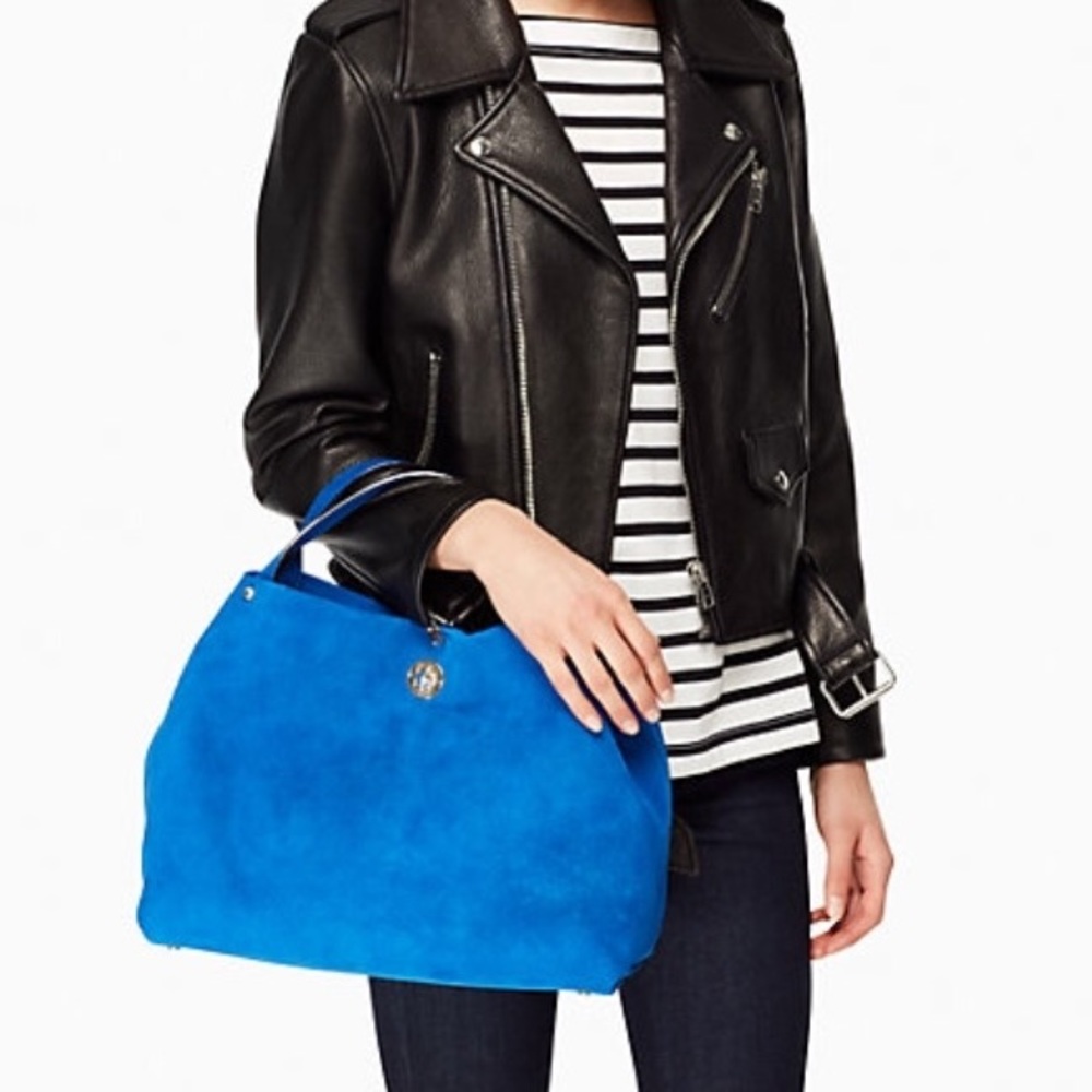 Kate Spade Willa Suede Stardust Handbag